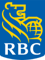 Royal Bank of Canada logo, a blue shield with a golden lion holding a globe