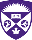 Western university logo, the purple university crest